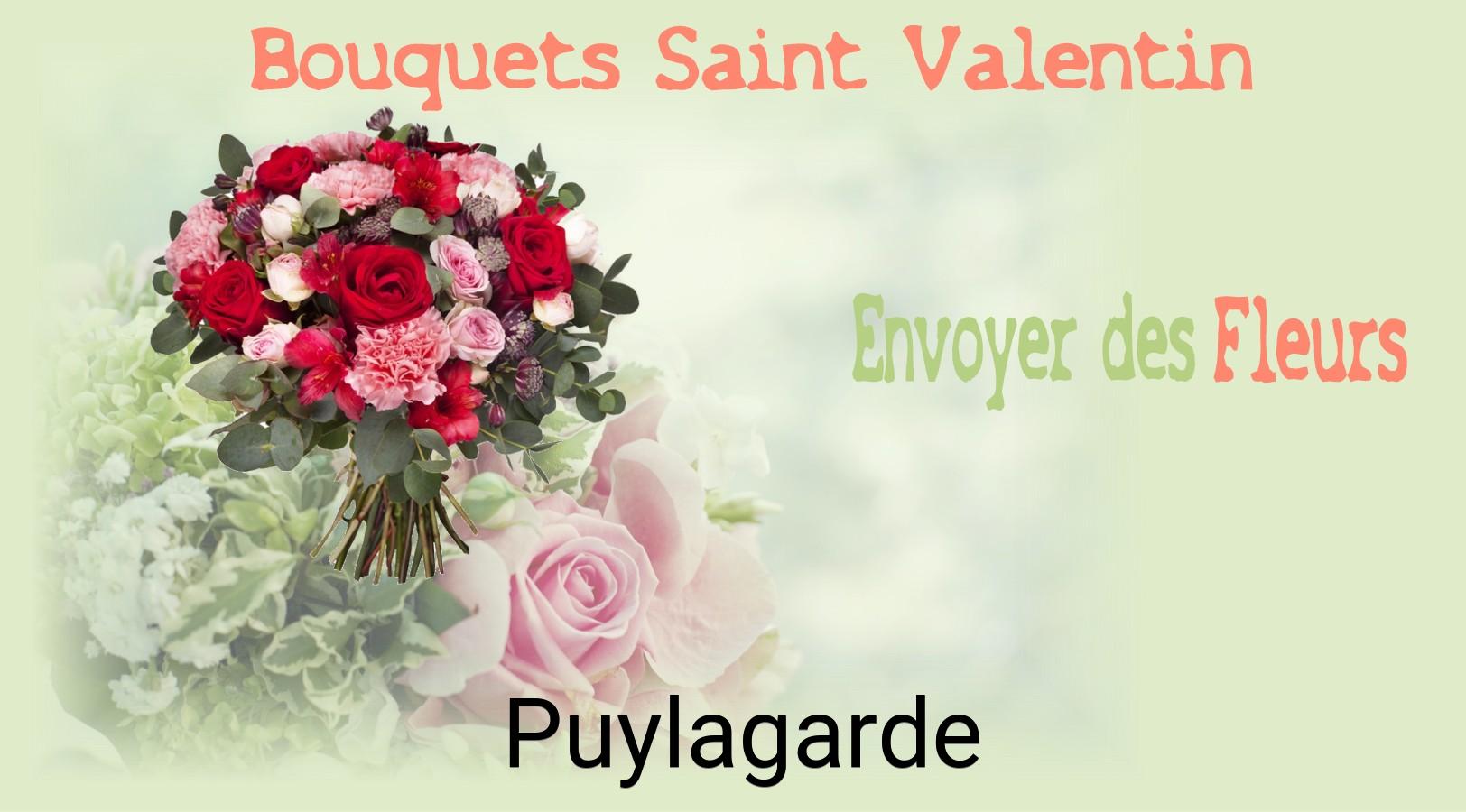 Roses de Saint-Valentin livrées à Puylagarde